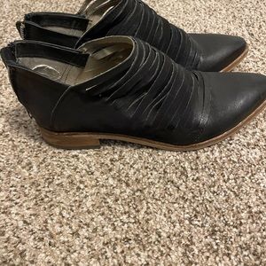 Free People leather booties